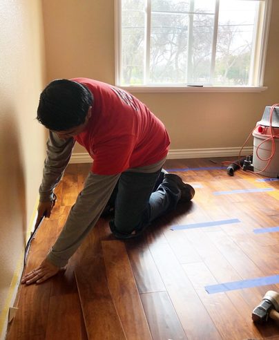 Laminate installation by professionals | Family Floors