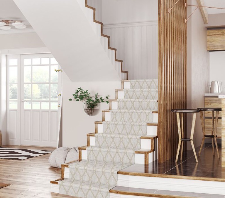 Stairway carpet runner | Family Floors