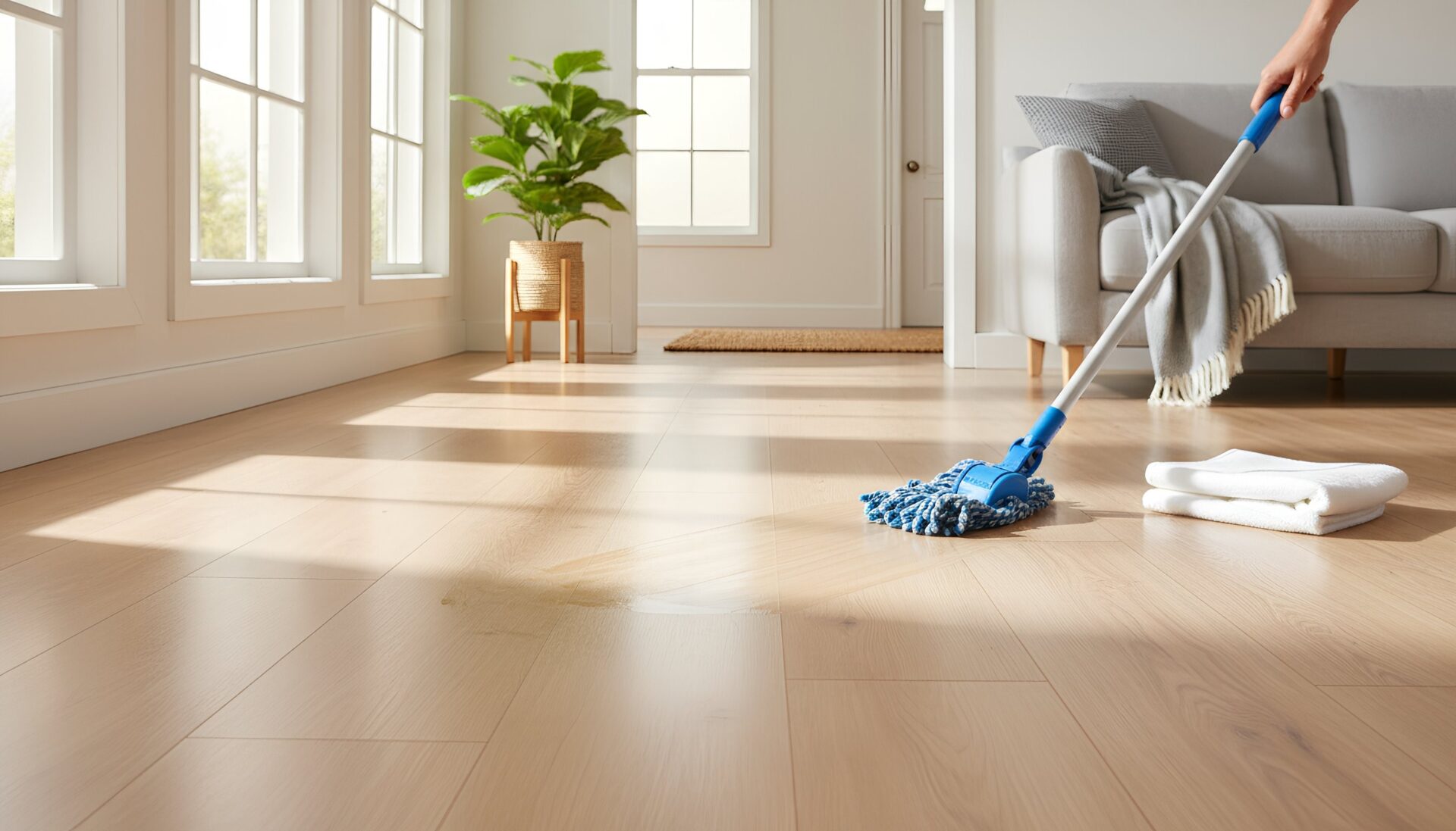 laminate maintenance img - Family Floors