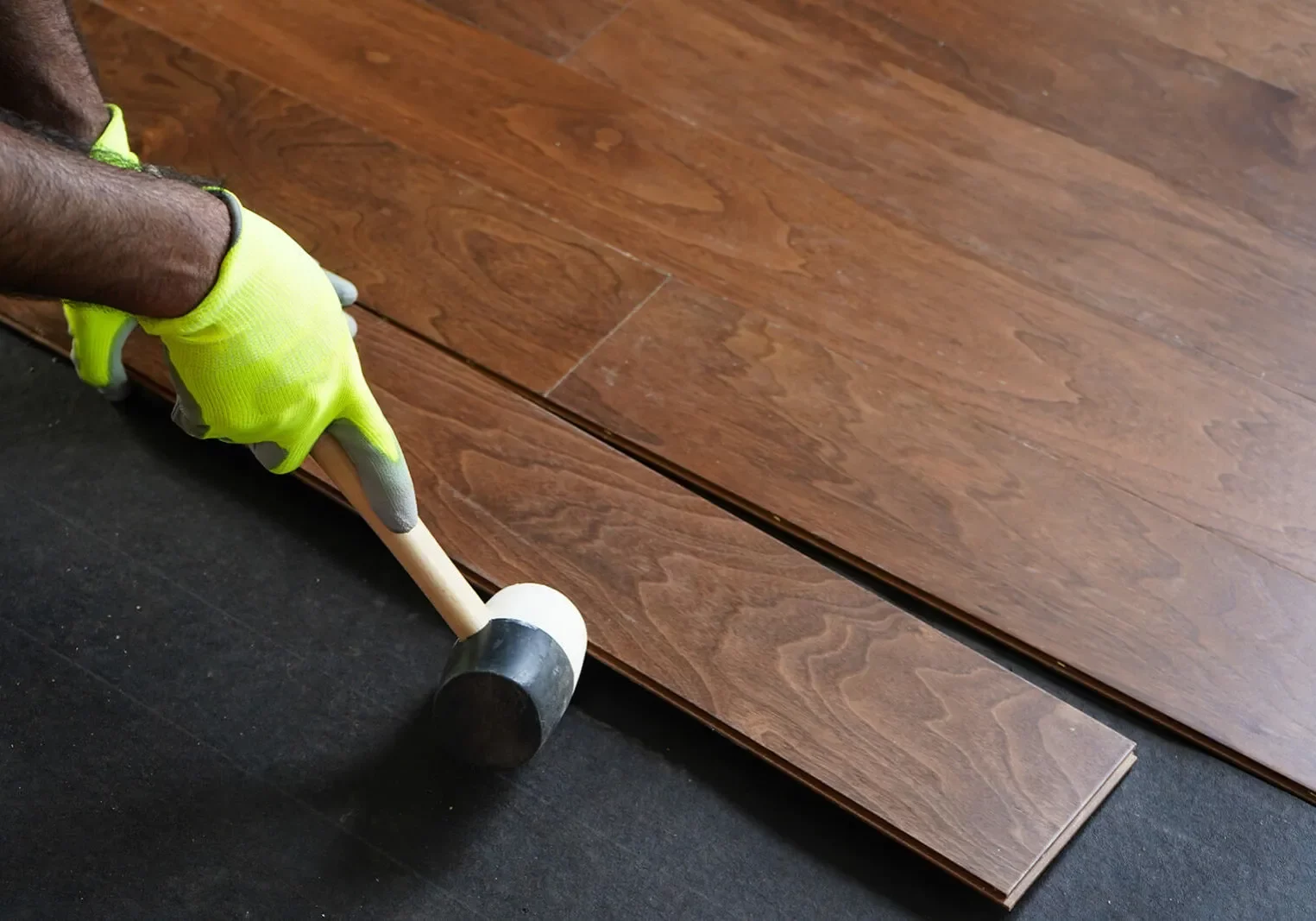 Hardwood installation | Family Floors